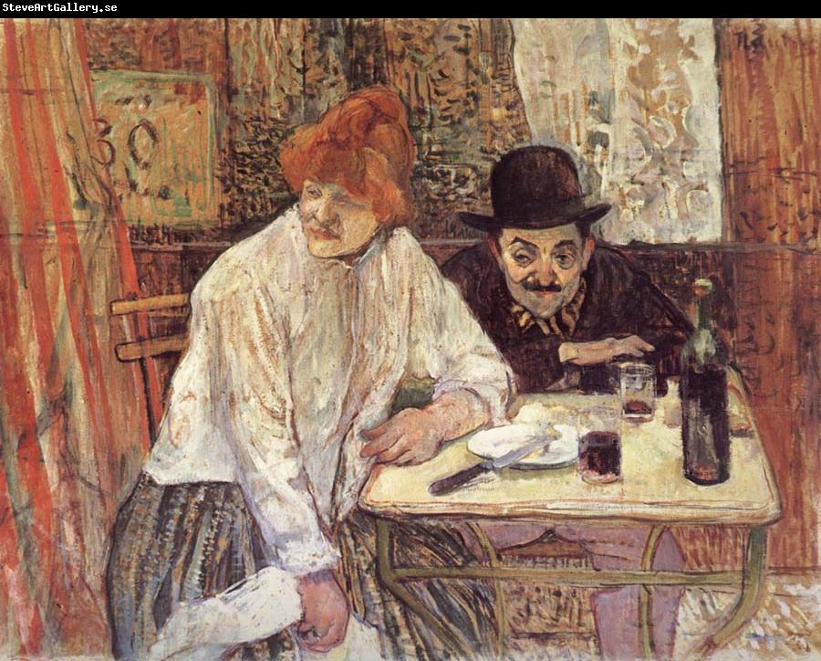 Henri  Toulouse-Lautrec A la Mie
